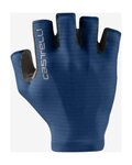 CASTELLI Fingerlose Fahrradhandschuhe - ESPRESSO W - Blau