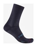 CASTELLI Klassische Fahrradsocken - ESPRESSO 2 W 12 - Blau