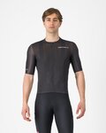 CASTELLI Kurzarm Fahrradtrikot - UNLIMITED ENTRATA 3 - Schwarz