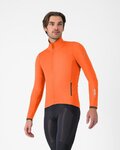 CASTELLI Fahrrad-Thermojacke - ALPHA 150 - Orange