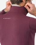CASTELLI Fahrrad-Thermojacke - ALPHA 150 - bordeaux