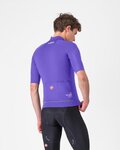 CASTELLI Winddichte Fahrradjacke - DO.DI.CI. SHORT SLEEVE - Lila