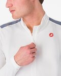 CASTELLI Langarm Fahrradtrikot für den Winter - PURO 4 - Weiß