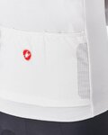 CASTELLI Langarm Fahrradtrikot für den Winter - PURO 4 - Weiß