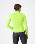 CASTELLI Langarm Fahrradtrikot für den Winter - PURO 4 - Hellgrün