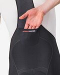 CASTELLI Kurze Fahrradhose mit Trägern - OMLOOP THERMAL - Schwarz