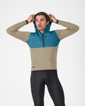 CASTELLI Kapuzenpullover - UNLIMITED ROAM - Grün/Blau