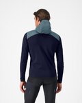 CASTELLI Kapuzenpullover - UNLIMITED ROAM - Blau