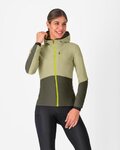 CASTELLI Fahrrad-Thermojacke - UNLIMITED W - Grün
