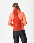 CASTELLI Fahrrad-Thermojacke - UNLIMITED W - Orange/Rot
