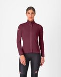 CASTELLI Fahrrad-Thermojacke - ALPHA 150 W - bordeaux