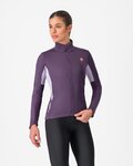 CASTELLI Fahrrad-Thermojacke - ENTRATA 2 W - Lila