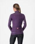 CASTELLI Fahrrad-Thermojacke - ENTRATA 2 W - Lila