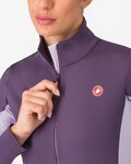 CASTELLI Fahrrad-Thermojacke - ENTRATA 2 W - Lila