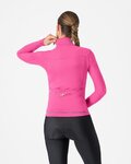 CASTELLI Langarm Fahrradtrikot für den Winter - SFIDA 3 - Rosa