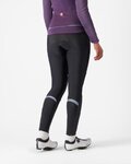 CASTELLI Lange Fahrradhose mit Trägern - POLARE 2 W - Schwarz