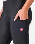 CASTELLI Lange Fahrradhose mit Trägern - UNLIMITED W DT - Schwarz