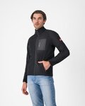 CASTELLI Kapuzenpullover - CLASSICO FLEECE - Schwarz