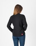 CASTELLI Kapuzenpullover - CLASSICO W FLEECE - Schwarz