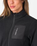 CASTELLI Kapuzenpullover - CLASSICO W FLEECE - Schwarz