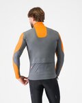 CASTELLI Winddichte Fahrradjacke - UNLIMITED TRAIL - Gold/Grau