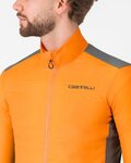 CASTELLI Winddichte Fahrradjacke - UNLIMITED TRAIL - Gold/Grau