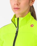 CASTELLI wasserfeste Jacke - ULTRA W RAIN CAPE - Grün