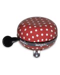 BASIL Fahrradklingel - POLKADOT BIG BELL - Rot/Weiß