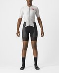 CASTELLI Fahrrad-Unteranzug - FREE SANREMO 2 W - Weiß/Schwarz
