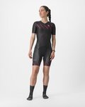 CASTELLI Fahrrad-Unteranzug - FREE SANREMO 2 W - Schwarz/Rosa