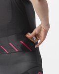CASTELLI Fahrrad-Unteranzug - FREE SANREMO 2 W - Schwarz/Rosa