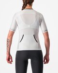 CASTELLI Kurzarm Fahrradtrikot - FREE SPEED 2W RACE - Weiß/Schwarz