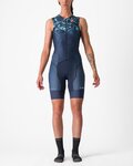 CASTELLI Fahrrad-Unteranzug - FREE SANREMO W - Blau/Türkis