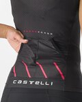 CASTELLI Ärmelloses Fahrradtrikot - FREE W TRI - Schwarz/Rosa