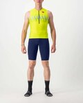CASTELLI Fahrradshorts ohne Träger - PREMIO - Blau