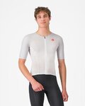 CASTELLI Kurzarm Fahrradtrikot - FREE SPEED 3 RACE TOP - Weiß