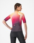 CASTELLI Kurzarm Fahrradtrikot - FREE SPEED 3 W RACE TOP - mehrfarbig