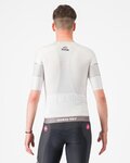 CASTELLI Kurzarm Fahrradtrikot - #GIRO107 RACE - Weiß