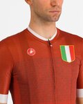 CASTELLI Kurzarm Fahrradtrikot - #GIRO GRANDE TORO 1949 - Rot