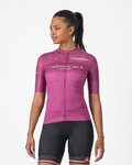 CASTELLI Kurzarm Fahrradtrikot - #GIRO107 COMPETIZIONE W - Cyclamen