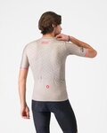 CASTELLI Kurzarm Fahrradtrikot - GIRO COLLE DELLE FINESTRE - Beige