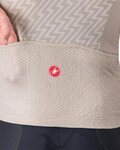 CASTELLI Kurzarm Fahrradtrikot - GIRO COLLE DELLE FINESTRE - Beige