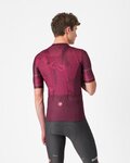 CASTELLI Kurzarm Fahrradtrikot - GIRO SIENA - bordeaux