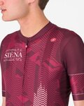 CASTELLI Kurzarm Fahrradtrikot - GIRO SIENA - bordeaux