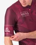 CASTELLI Kurzarm Fahrradtrikot - GIRO SIENA - bordeaux