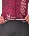 CASTELLI Kurzarm Fahrradtrikot - GIRO SIENA - bordeaux