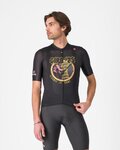 CASTELLI Kurzarm Fahrradtrikot - GIRO HIGHWAY TO ROME - Schwarz