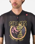 CASTELLI Kurzarm Fahrradtrikot - GIRO HIGHWAY TO ROME - Schwarz