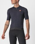 CASTELLI Kurzarm Fahrradtrikot - ESSENZA - Schwarz
