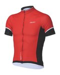 BBB Kurzarm Fahrradtrikot - COMFORTFIT - Rot/Schwarz